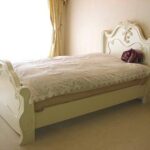 ラ・シェル ベッド セミダブルサイズ ホワイト｜ベッド（ベッド