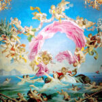 額絵 ヴィーナスと天使｜額絵・絵画（輸入雑貨）｜輸入家具/ロココ調