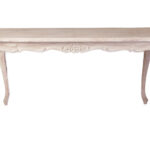 シャビーシック サラ　ダイニングテーブル　150 ホワイトウォッシュラスティック色のサムネイル