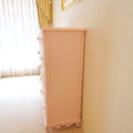 プリンセスロココ 5段チェスト W90cm ピンクローズ｜チェスト（収納