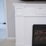 マントルピース フレンチスタイル W140cm スーパーホワイト色