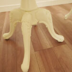 約45%off❗オーダーハンドメイド/ロココ調ラウンドテーブル80cm