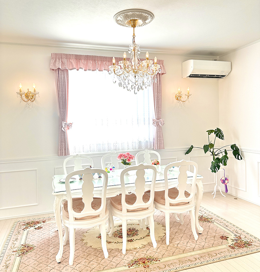 ロココ調 インテリア