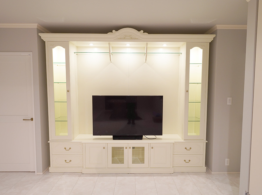 ロココ調 造作家具