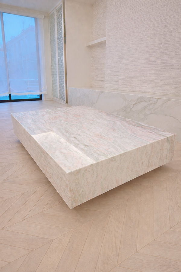 オーダーメイド 大理石 スクエアセンターテーブル アルバキーラ
