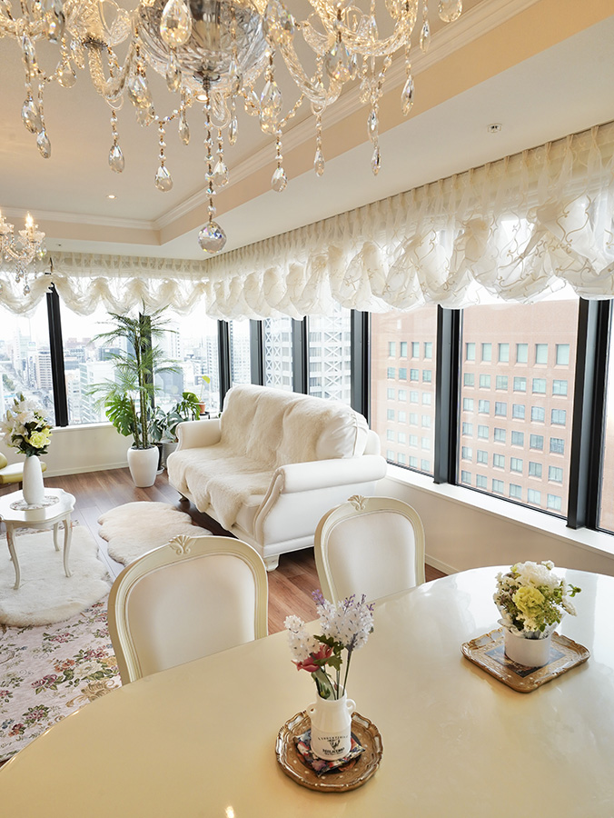 名古屋市 N様邸 ｜都市部タワーマンションのロココ調 インテリア 納品事例